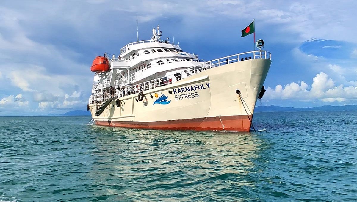 MV karnaphuli express cox's bazar to saint martin